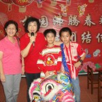 舞狮演员与老师