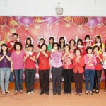 中中汉语补习学校全体老师拜年